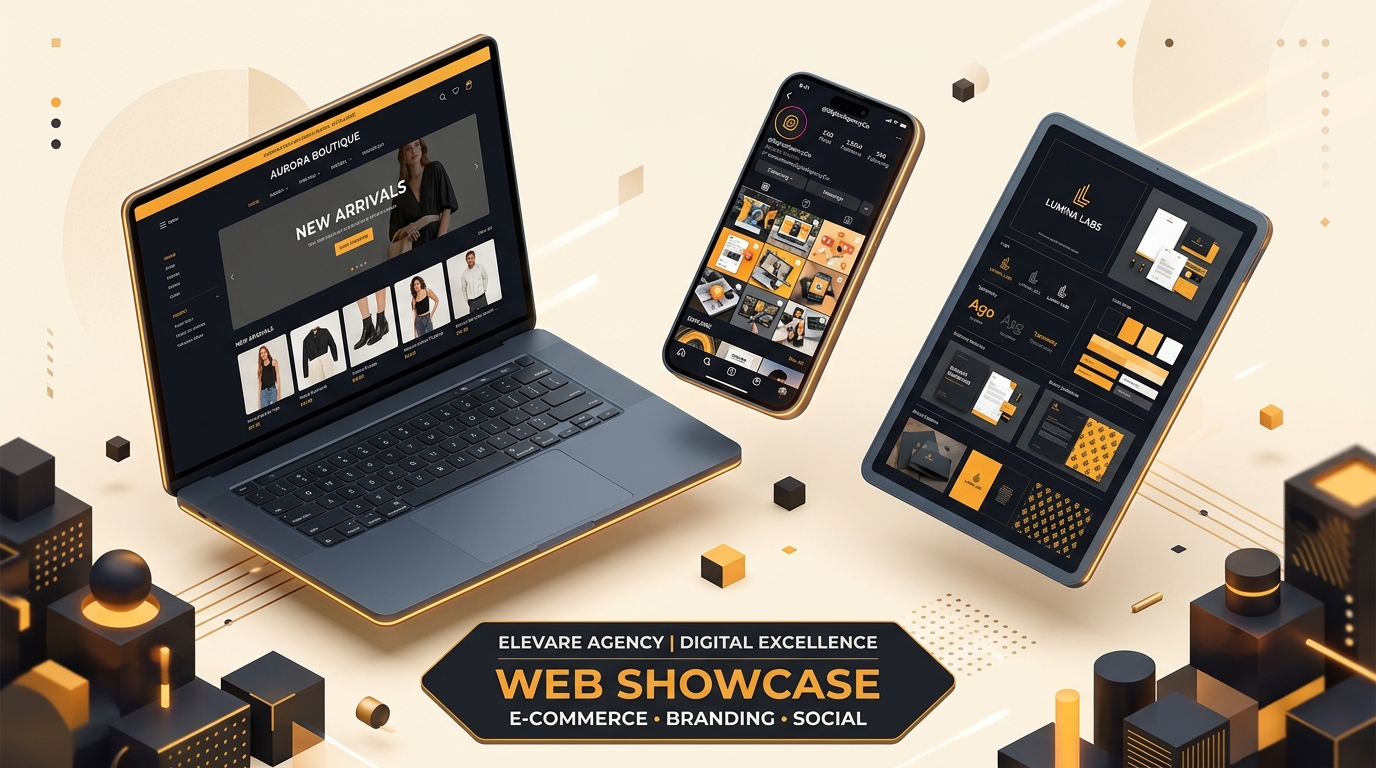 Flash Digital Premium Web Design Layout Showcase